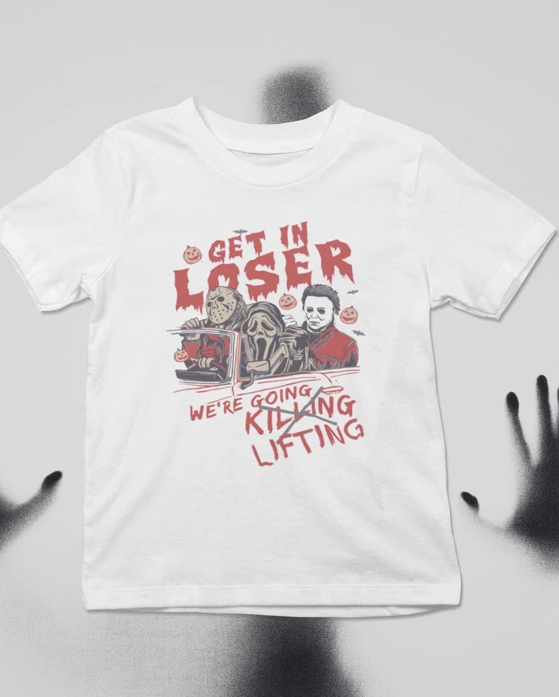 Were Going Lifting Gym Shirt, Retro Halloween Tshirt, Horror Gym Shirt, Weightlifting Shirt, Gym Pump Cover, Workout Shirt, Fitness Shirt